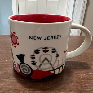 Starbucks 2017 Mug You Are Here Collection New Jersey 14oz